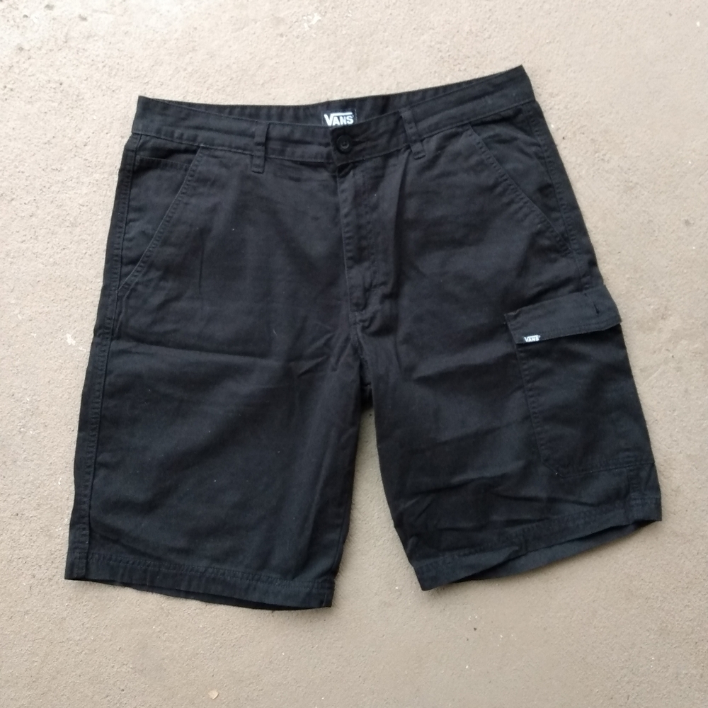 Vans Black Cargo Shorts 36